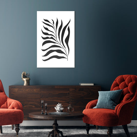 SHADOW PLANT Κατακόρυφος Πίνακας σε Καμβά