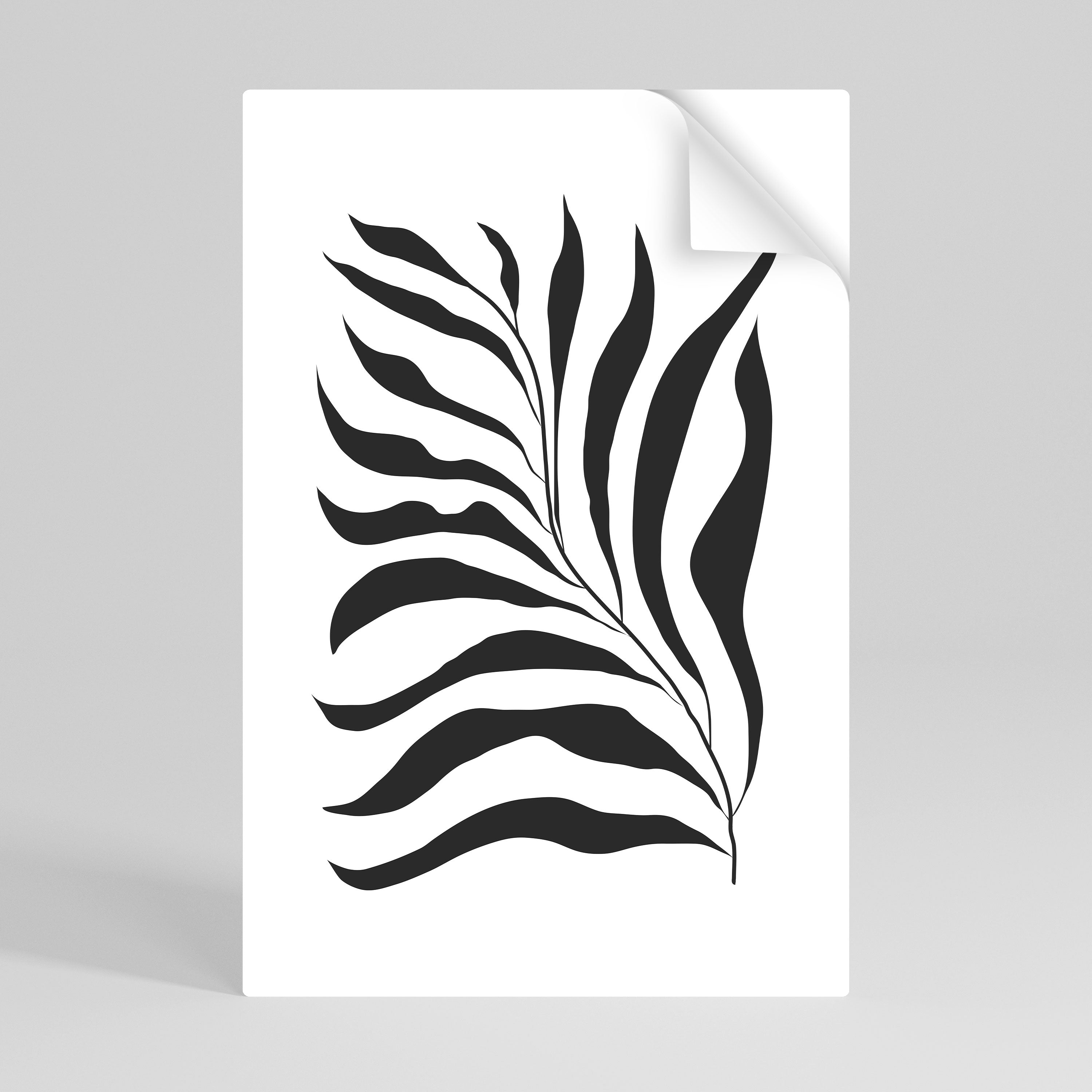 SHADOW PLANT Peel and Stick Vertical Poster