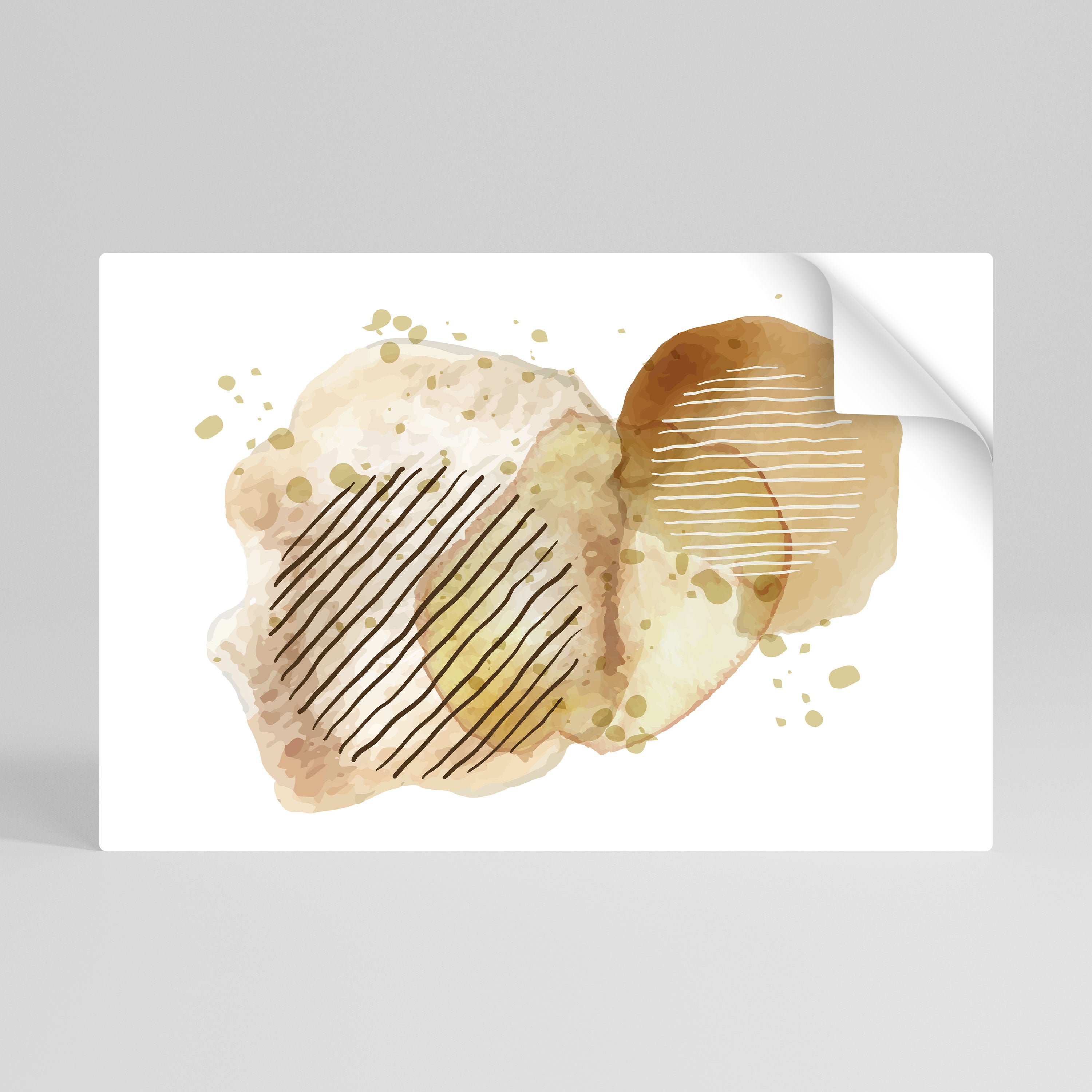 TRANSCENDENTAL HARMONY Αυτοκόλλητη "Peel and Stick" Αφίσα οριζόντια