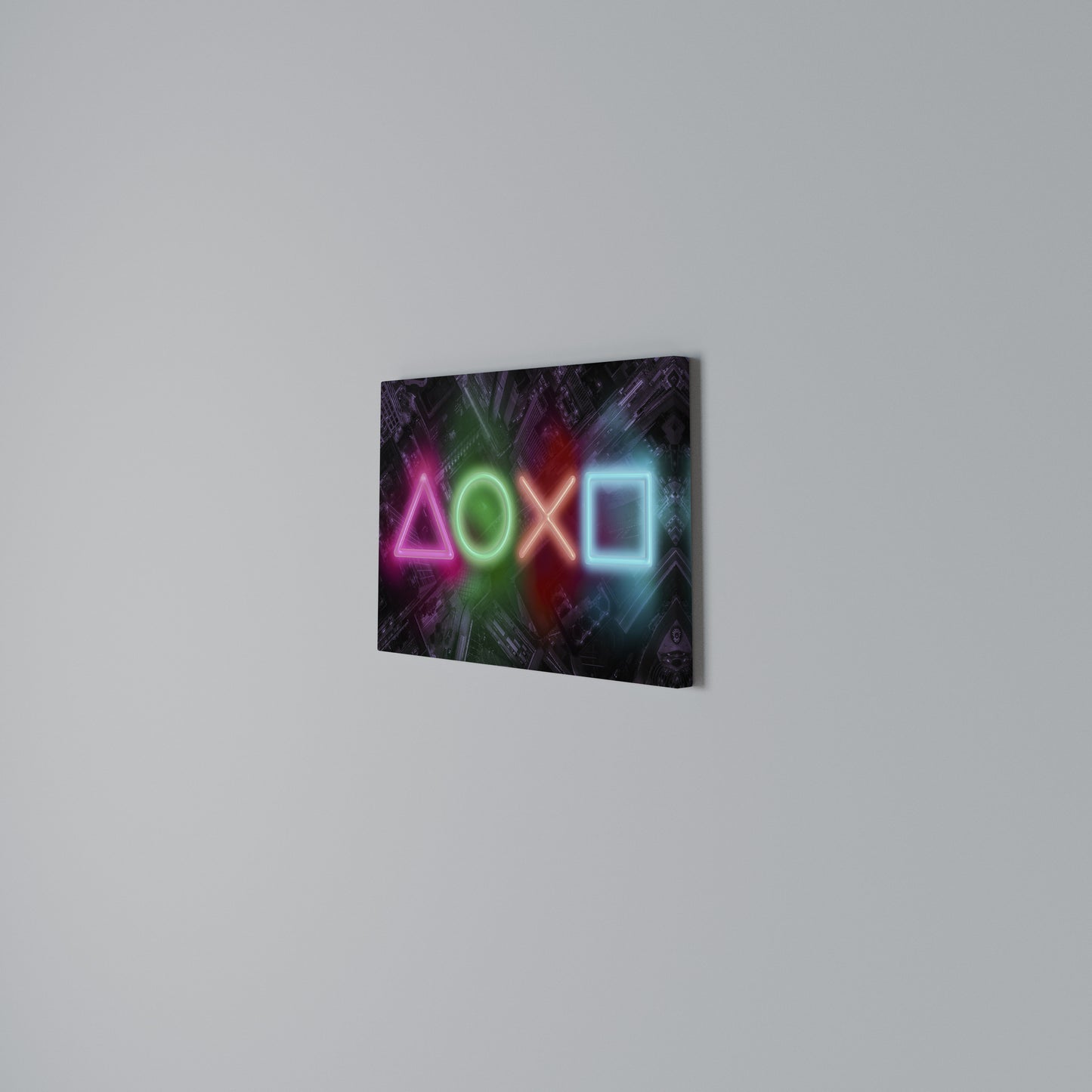 CYBERPUNK CHRONICLE Horizontal Canvas Print