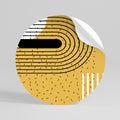 SHAPESHIFT SYMPHONY Αυτοκόλλητη Αφίσα στρογγυλή