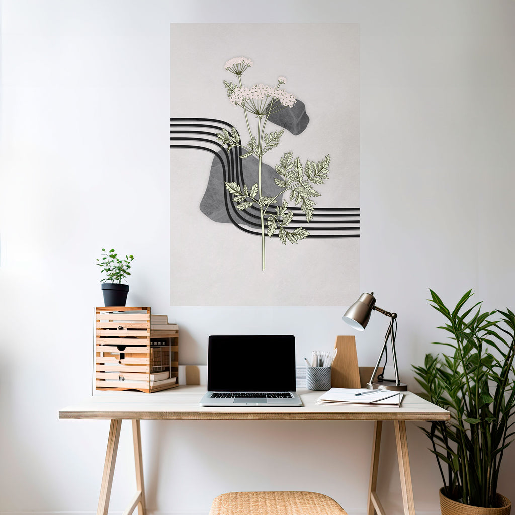 HERACLEUM ARRAY Αφίσα με αποκόλληση και κολλητική ταινία κάθετης τοποθέτησης