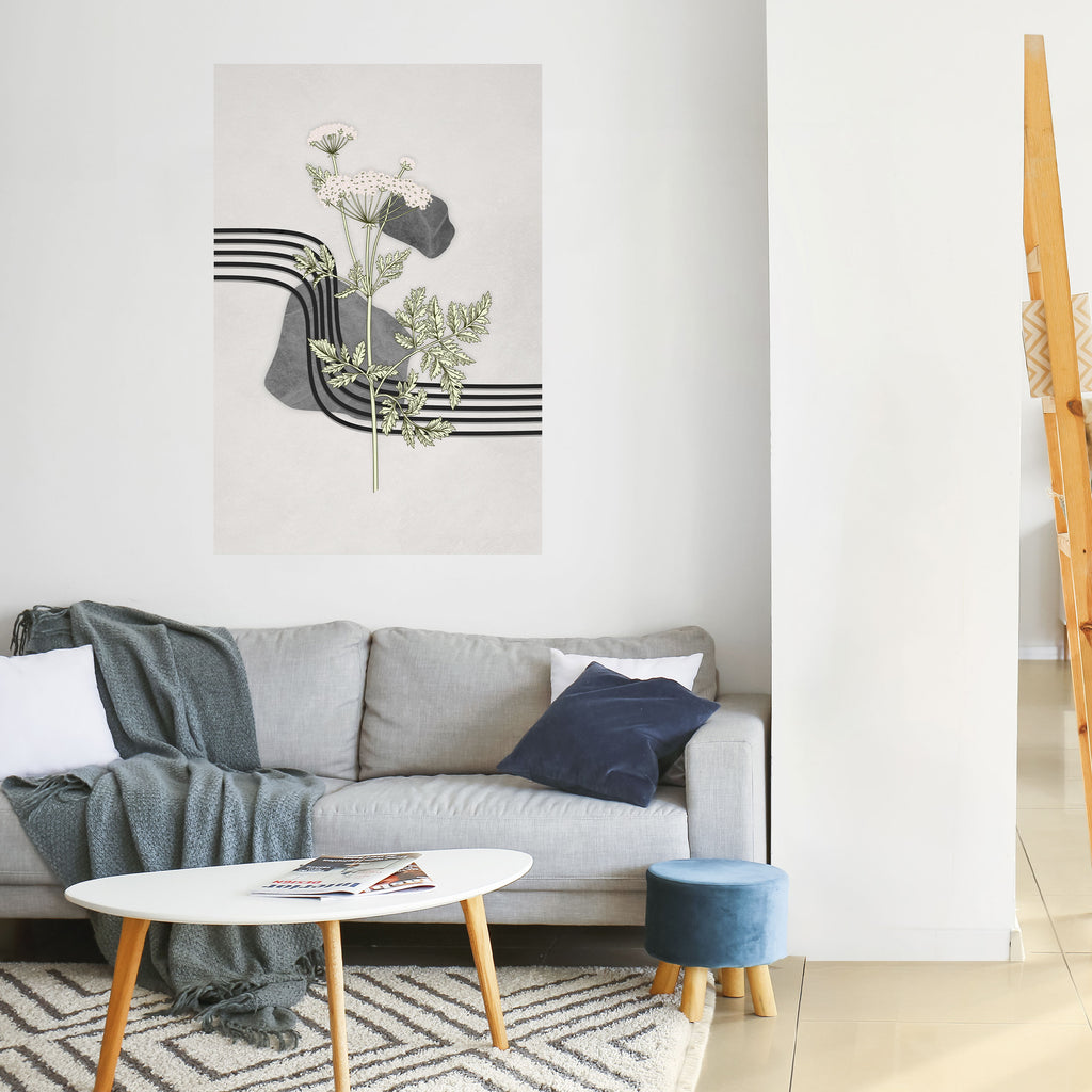 HERACLEUM ARRAY Αφίσα με αποκόλληση και κολλητική ταινία κάθετης τοποθέτησης