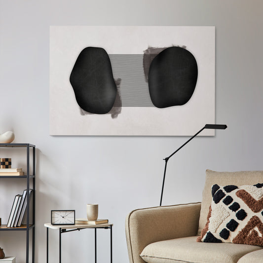 BLACK OVERTURE Horizontal Canvas Print