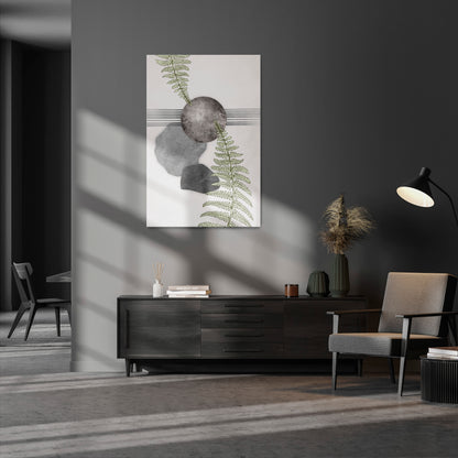 FERN MELANCHOLY Κατακόρυφος Πίνακας σε Καμβά