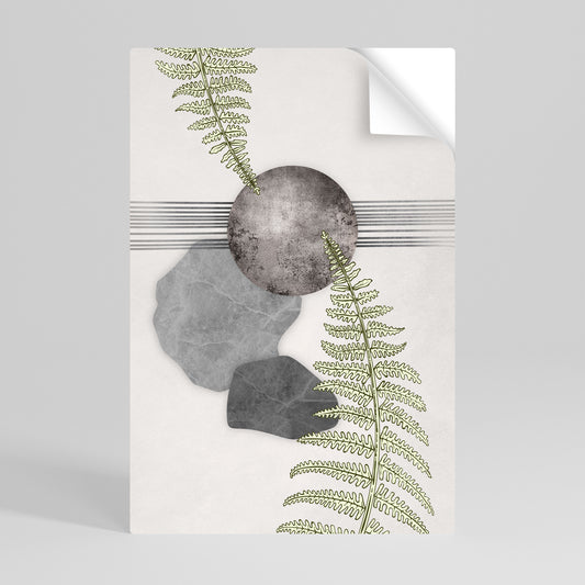 FERN MELANCHOLY Αυτοκόλλητη Αφίσα κάθετη