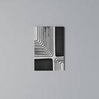DARKSIDE OF THE LINE Vertical Canvas Print