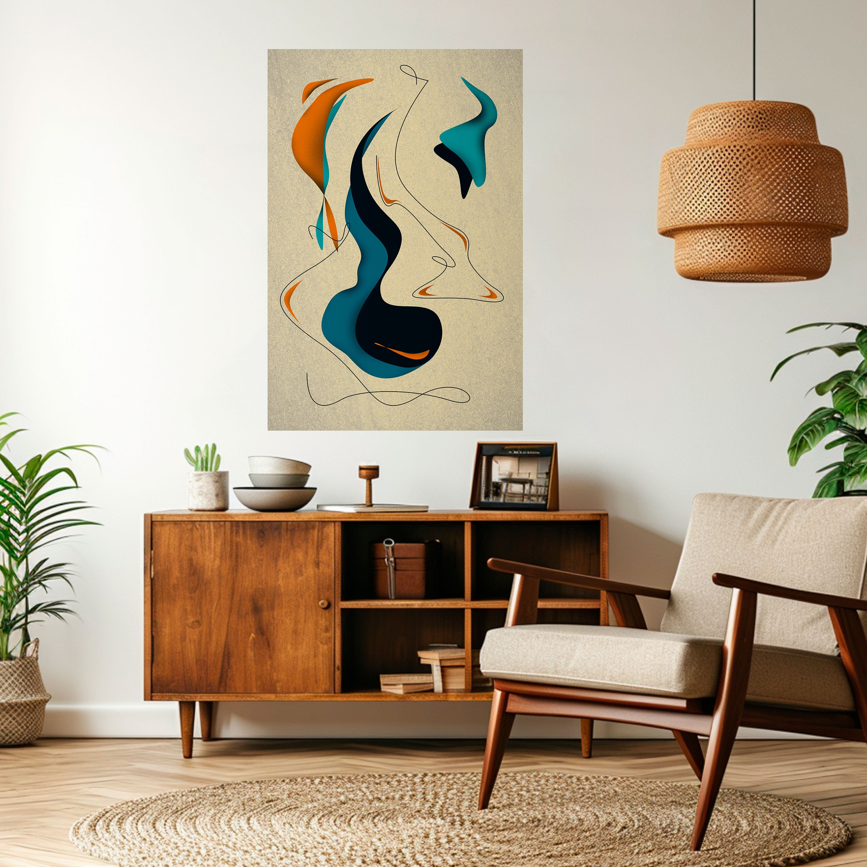 DREAMY DAZE Peel and Stick Vertical Poster