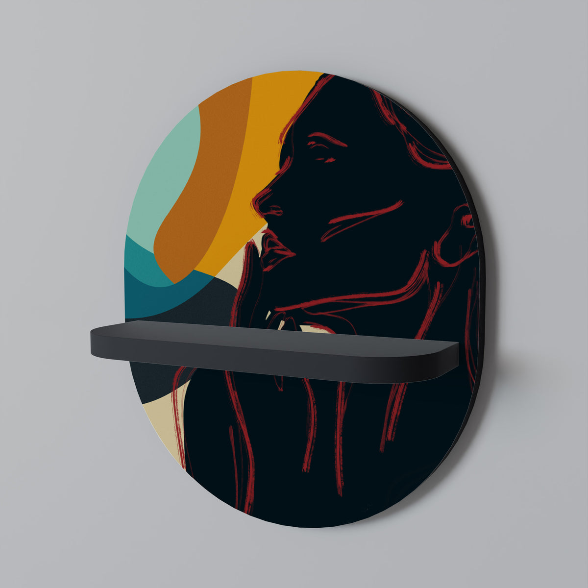 SILHOUETTE SONATA Διακοσμητικό Ράφι Art Shelf