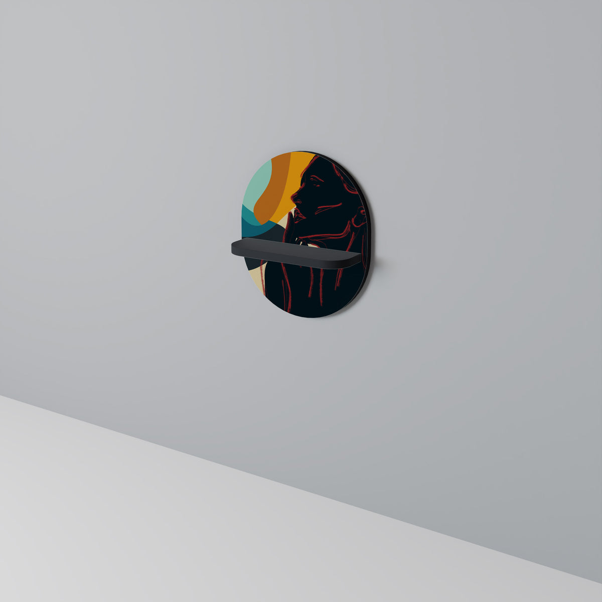 SILHOUETTE SONATA Διακοσμητικό Ράφι Art Shelf