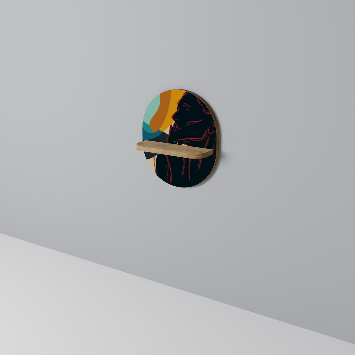 SILHOUETTE SONATA Διακοσμητικό Ράφι Art Shelf