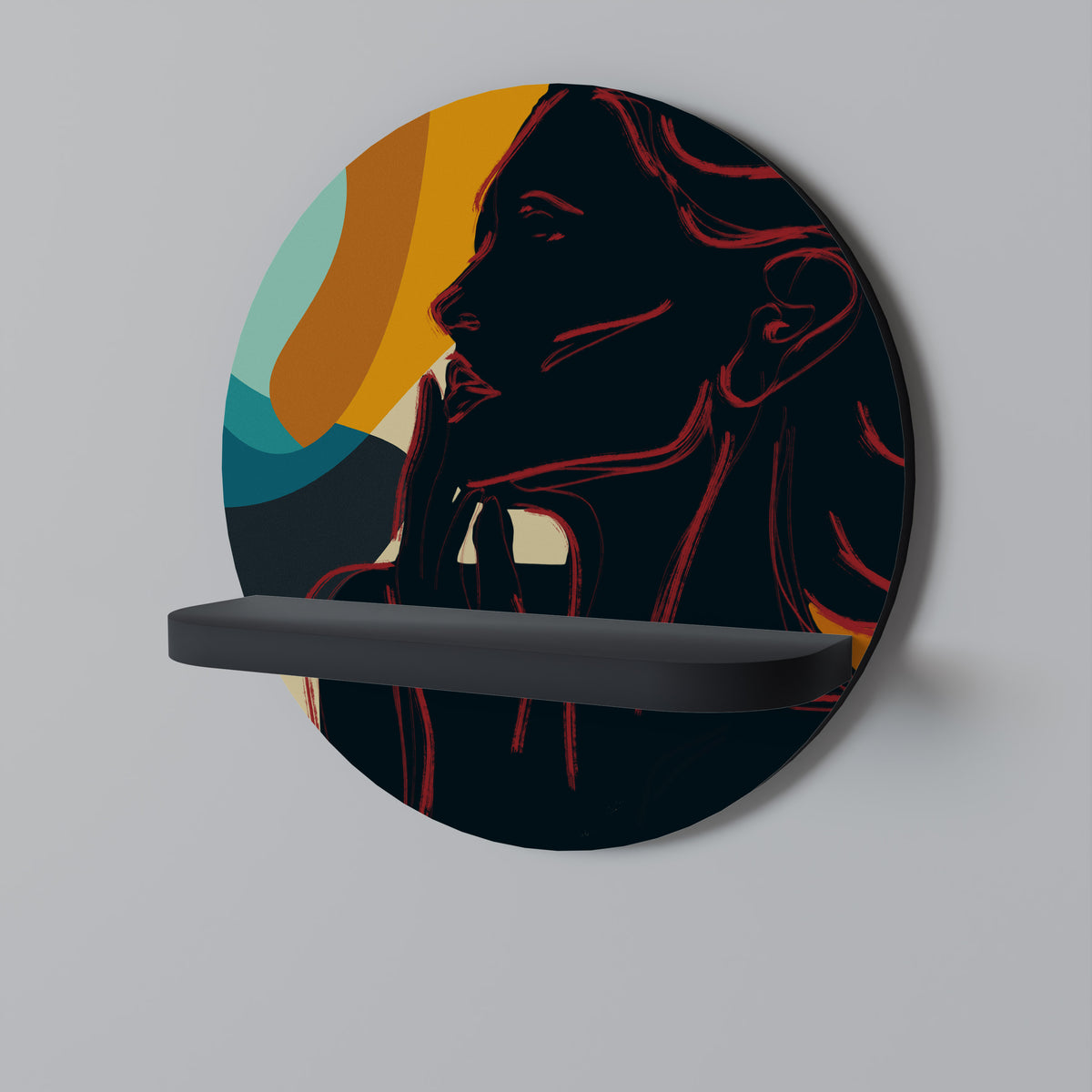 SILHOUETTE SONATA Διακοσμητικό Ράφι Art Shelf