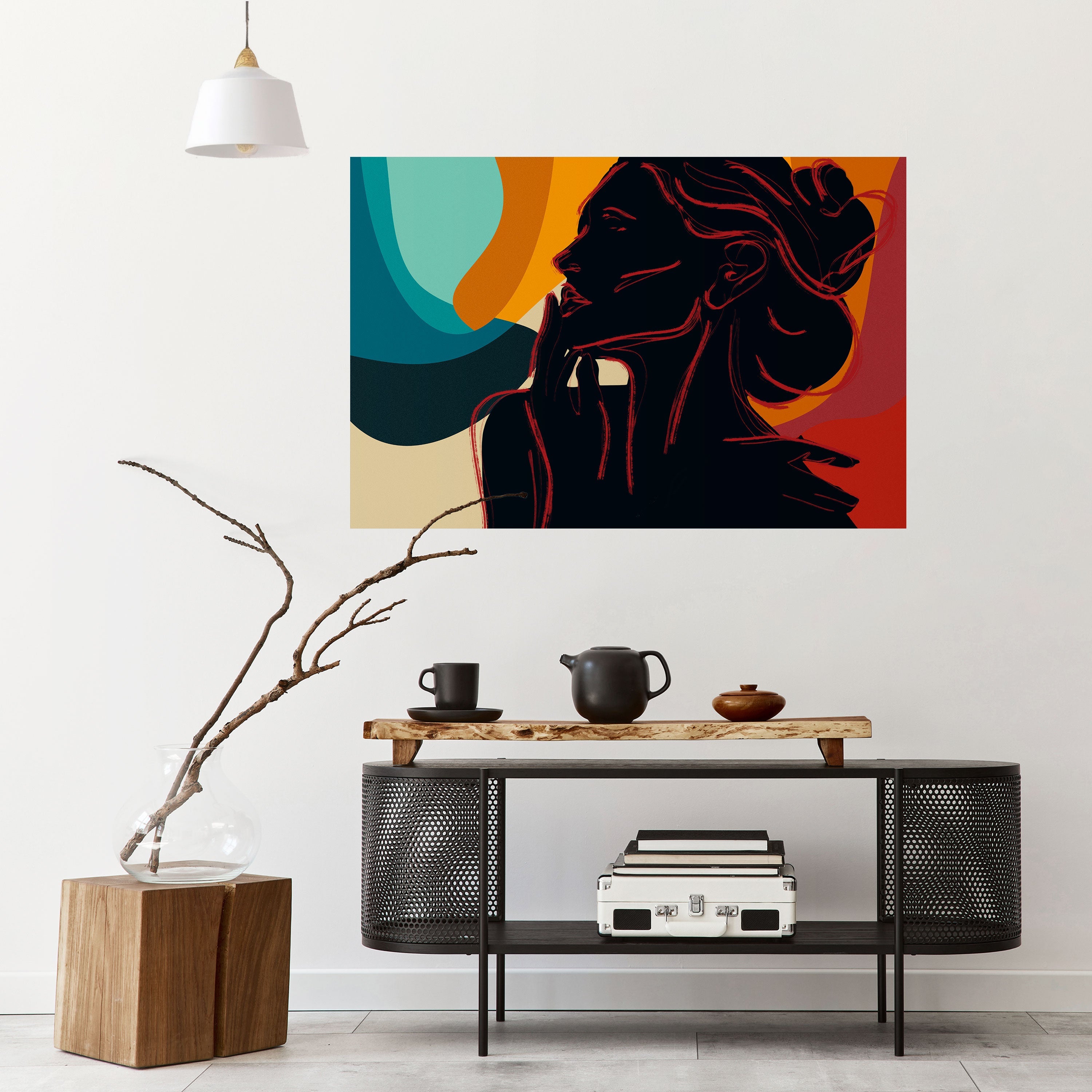 SILHOUETTE SONATA Οριζόντια αφίσα με ξεφλούδισμα και κολλητική ταινία