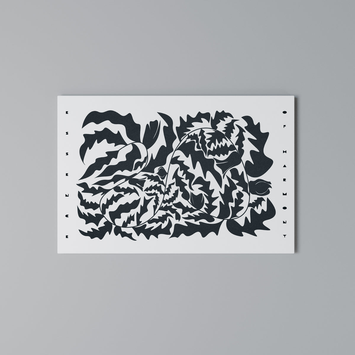 ETHEREAL ORNAMENT Horizontal Canvas Print