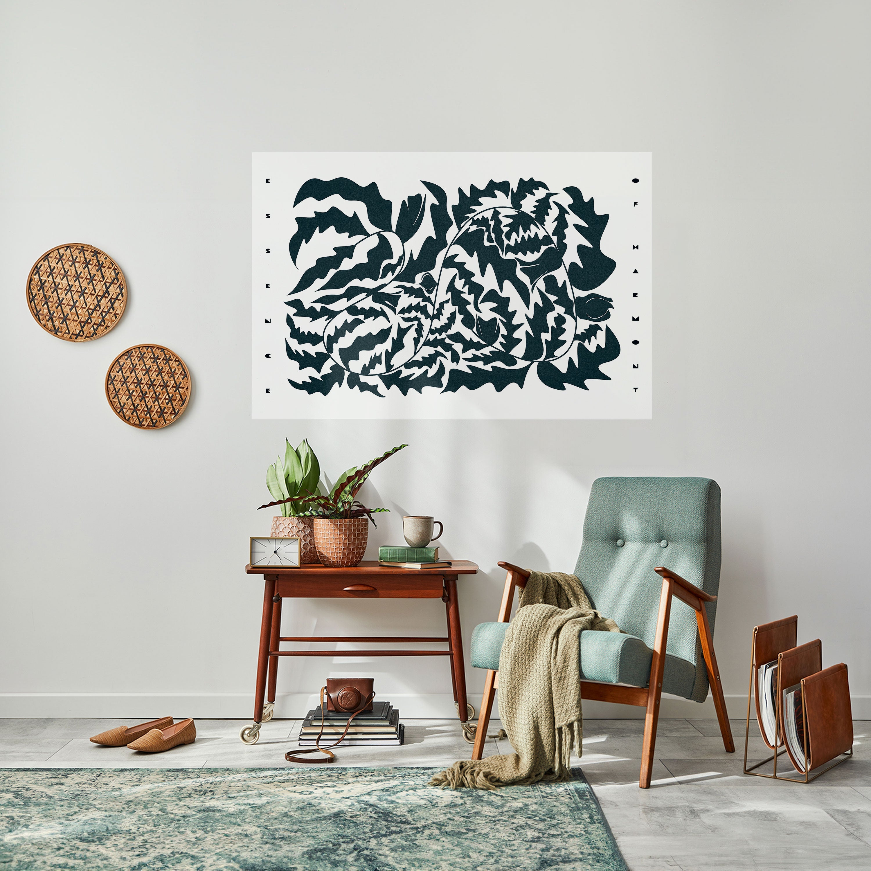 ETHEREAL ORNAMENT Αφίσα με δυνατότητα ξεφλουδίσματος και κολλήματος