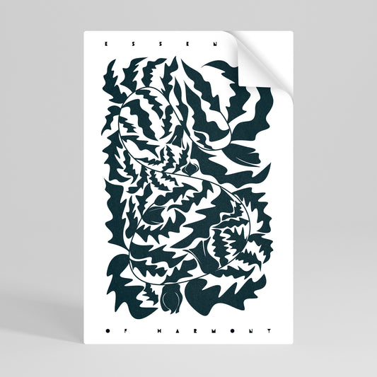 ETHEREAL ORNAMENT Peel and Stick Vertical Poster