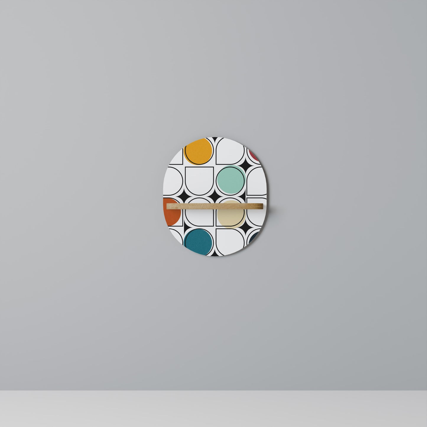 HUE HARMONY Art Shelf