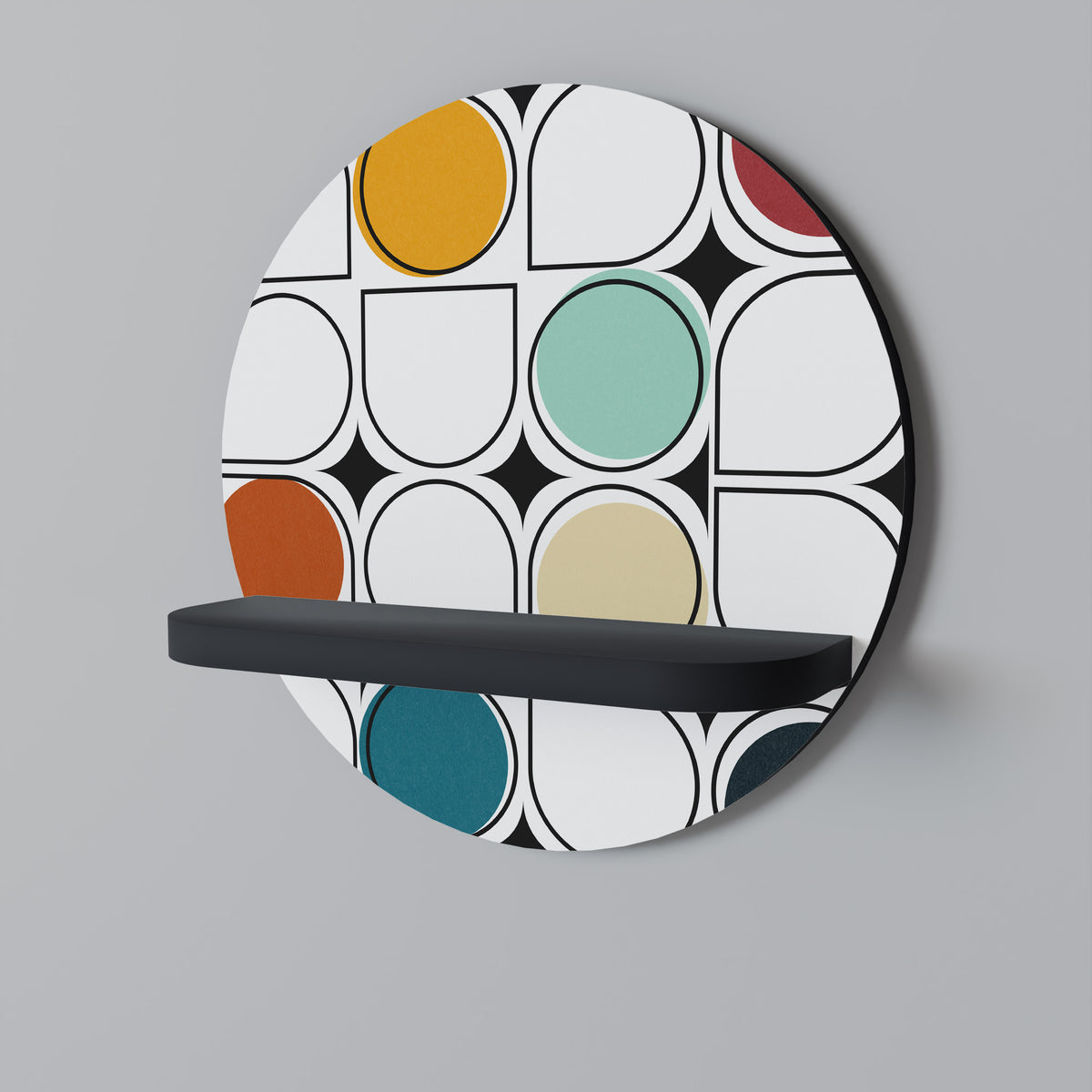 HUE HARMONY Art Shelf