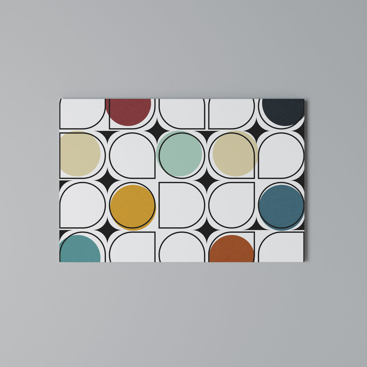 HUE HARMONY Horizontal Canvas Print