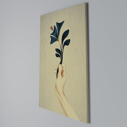 TAKE IT OR LEAF IT Vertical Canvas Print