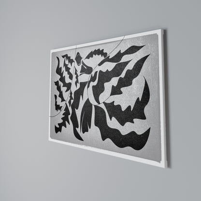 SHARP SHADOWS Horizontal Canvas Print