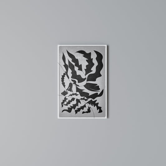 SHARP SHADOWS Vertical Canvas Print