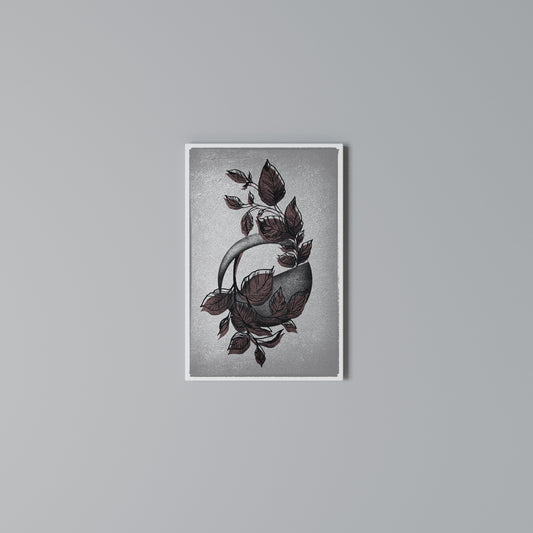 GRAPHIC WONDER Vertical Canvas Print