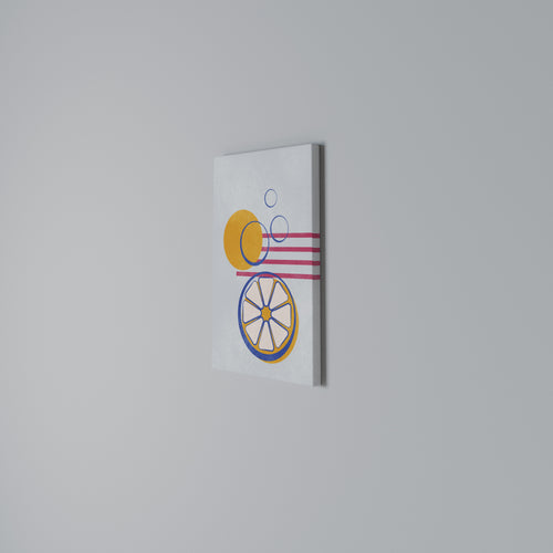 CITRUS SPARK Κατακόρυφος Πίνακας σε Καμβά