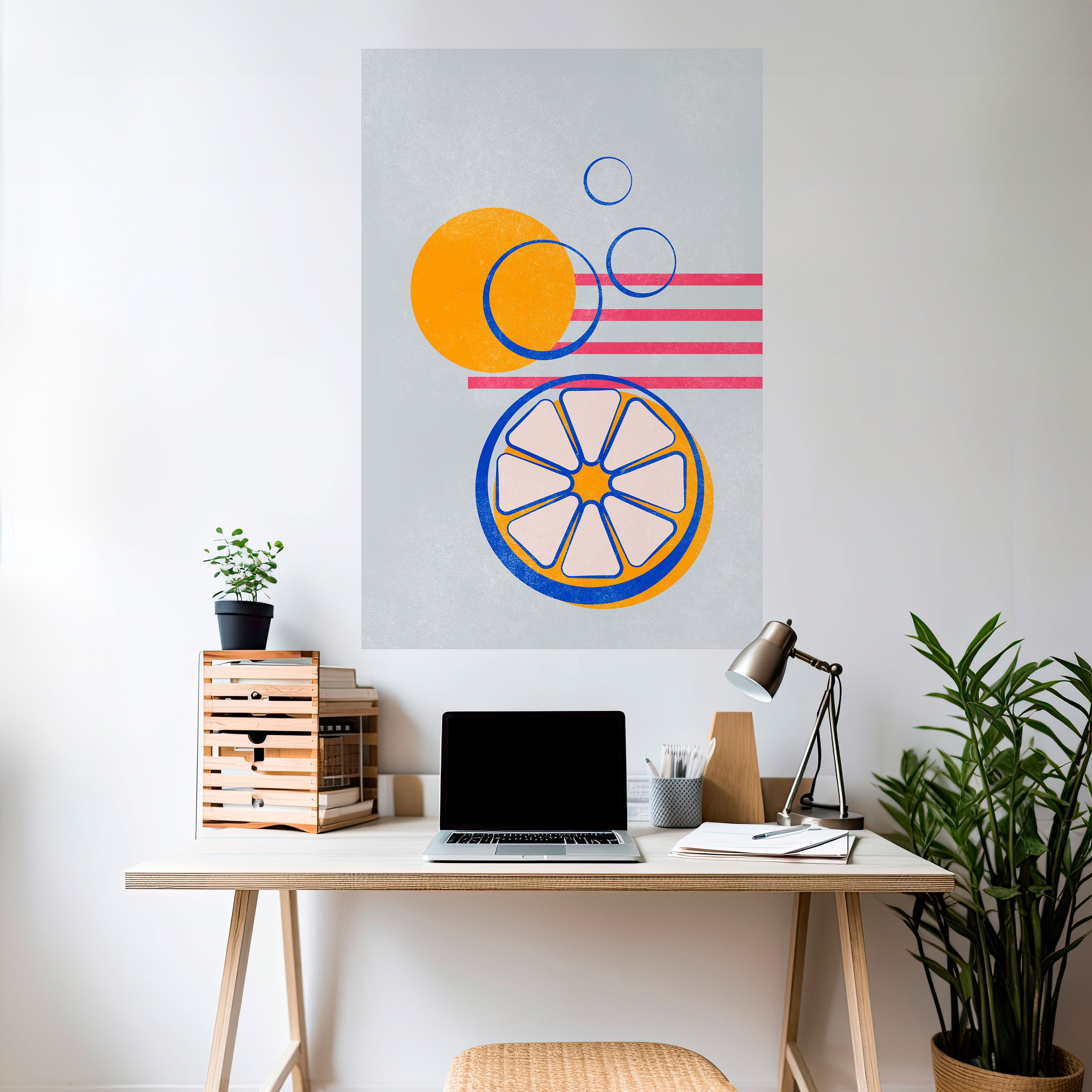 Αφίσα CITRUS SPARK με φλούδα και ραβδί