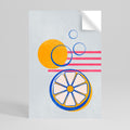 CITRUS SPARK Αυτοκόλλητη Αφίσα κάθετη