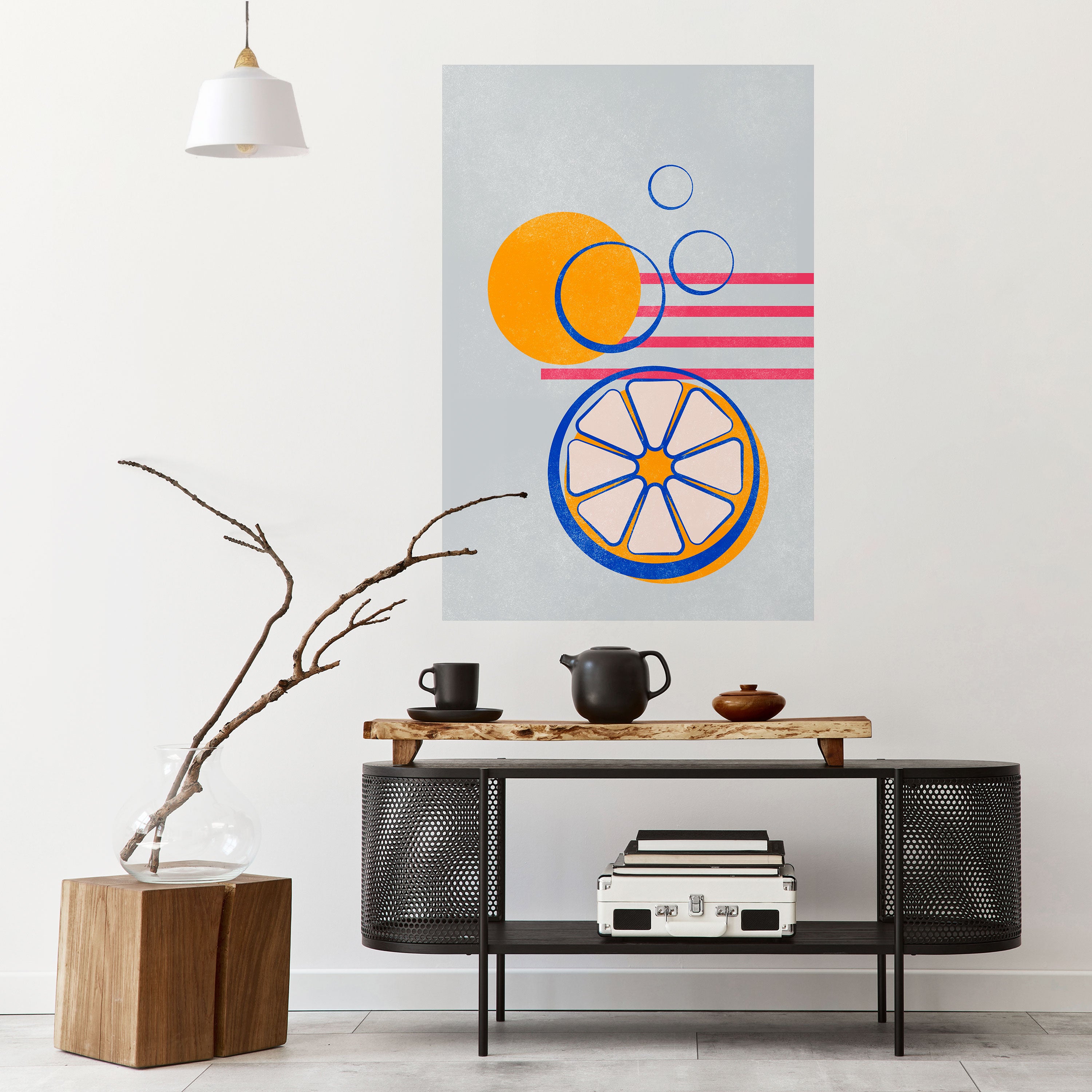 Αφίσα CITRUS SPARK με φλούδα και ραβδί