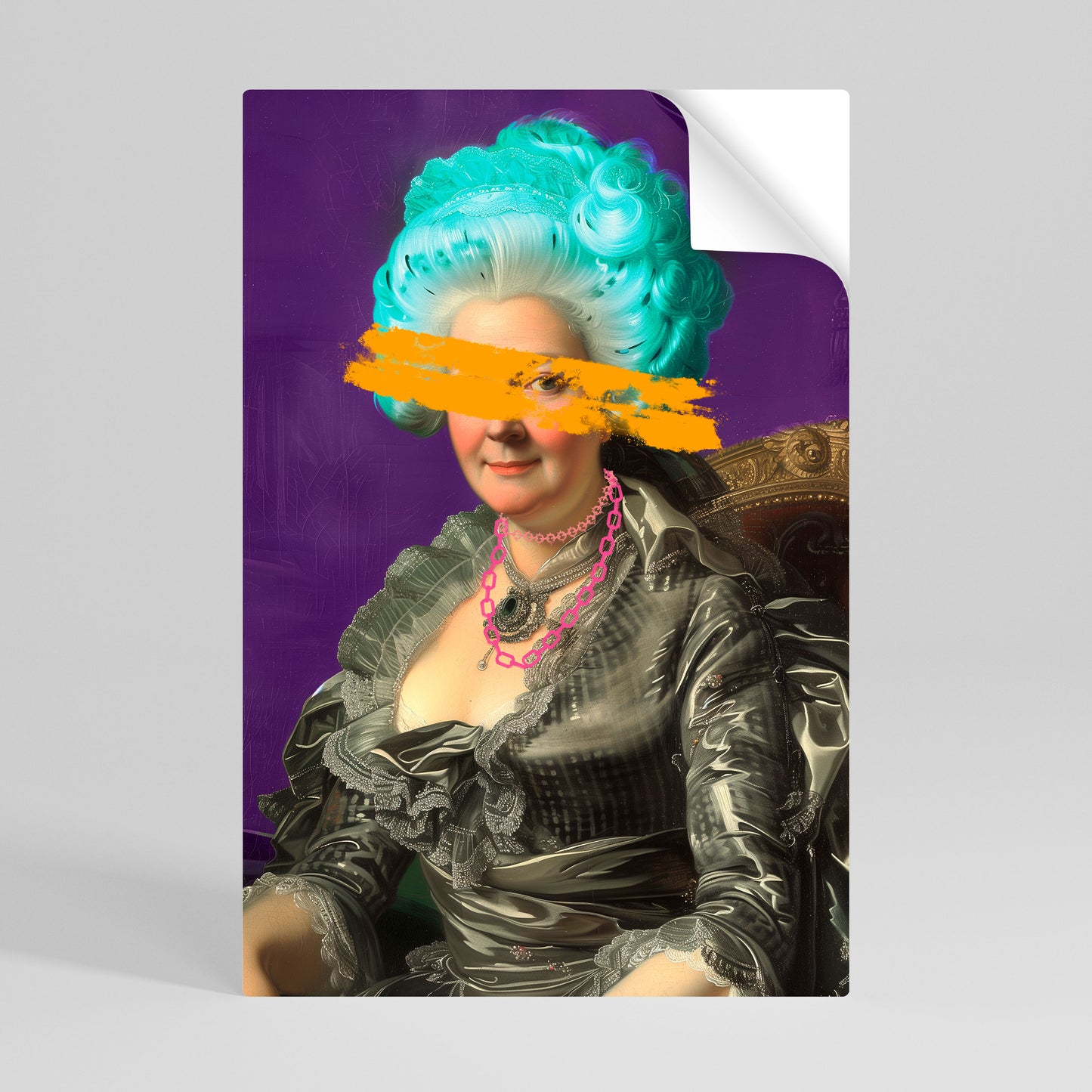 BAROQUE CHIC Αυτοκόλλητη Αφίσα κάθετη
