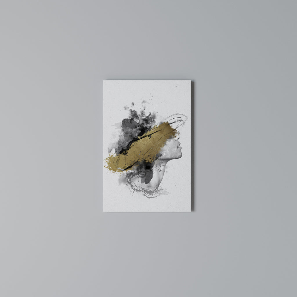 GILDED BLINDNESS Vertical Canvas Print