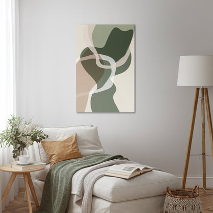 ART OF GREEN Κατακόρυφος Πίνακας σε Καμβά