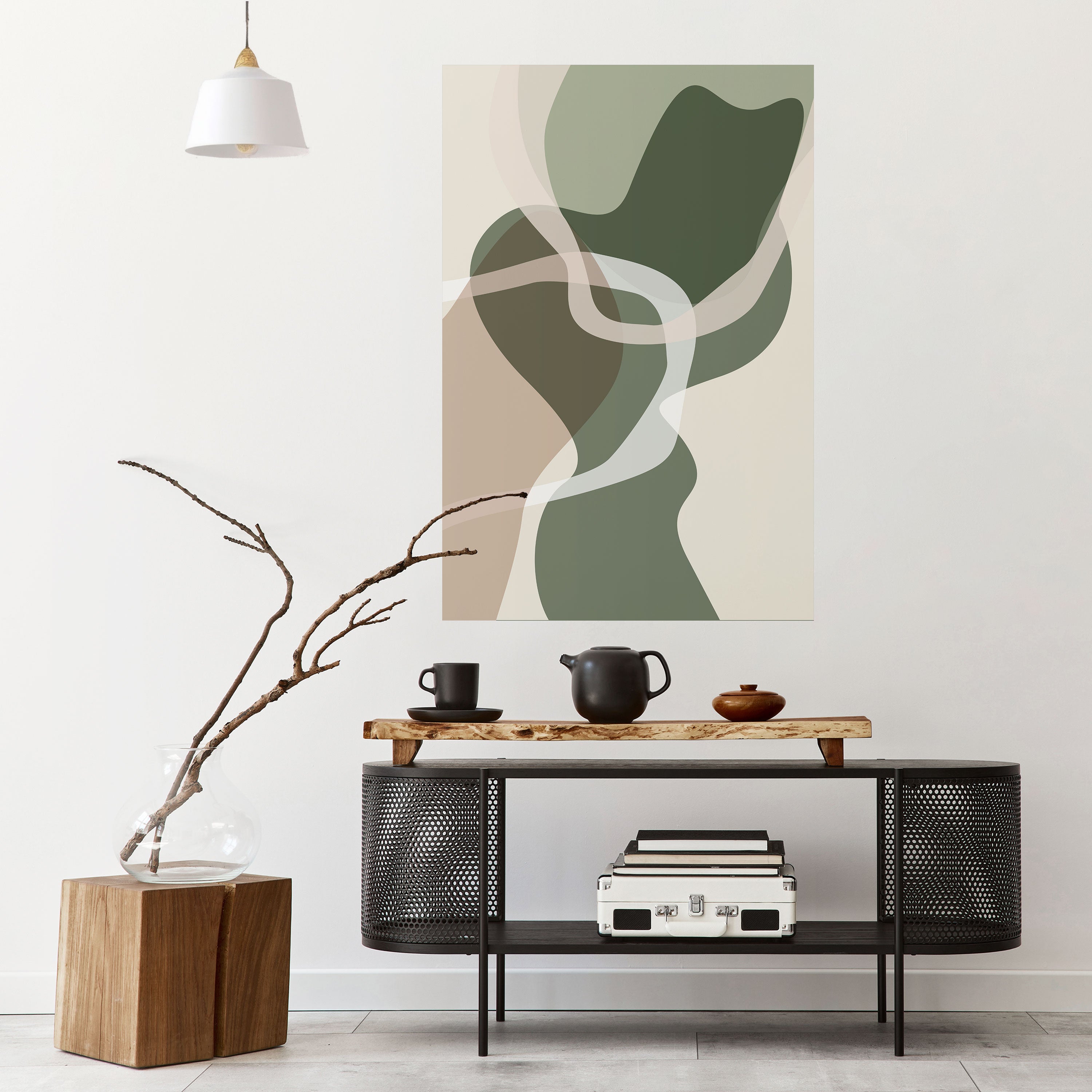 ART OF GREEN Αφίσα με κάθετη κόλλα και κολλήματα