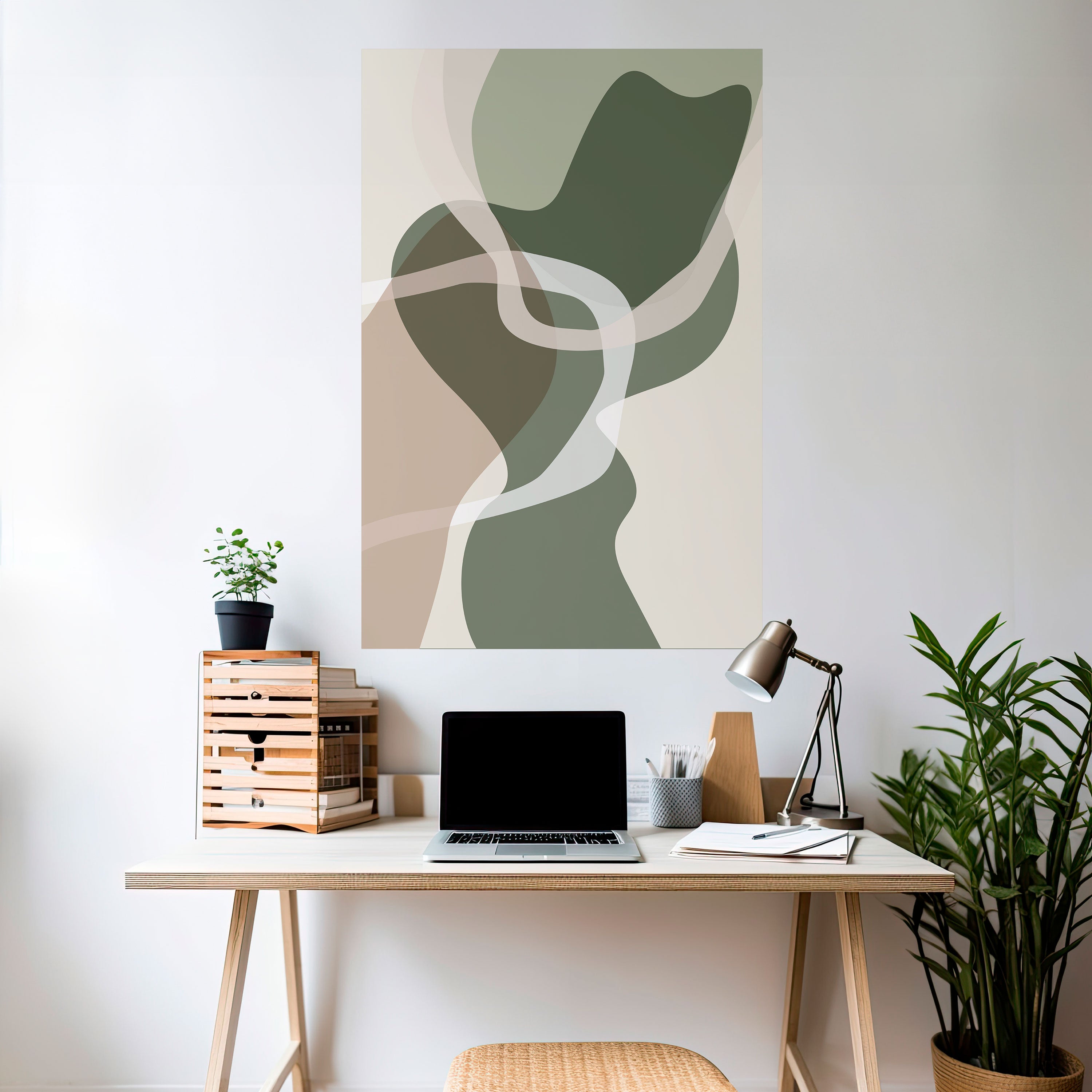 ART OF GREEN Αφίσα με κάθετη κόλλα και κολλήματα