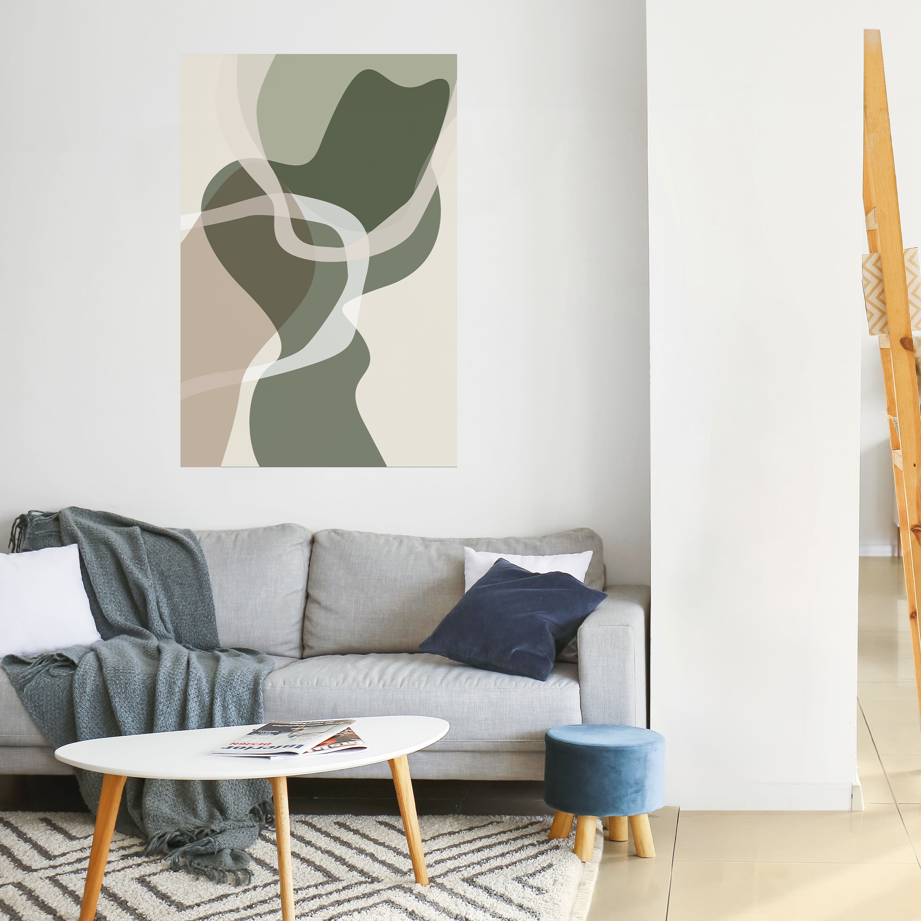 ART OF GREEN Αφίσα με κάθετη κόλλα και κολλήματα
