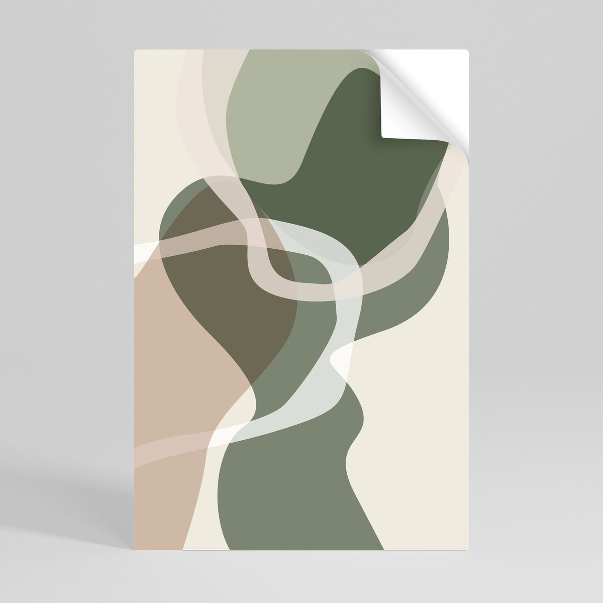 ART OF GREEN Αυτοκόλλητη Αφίσα κάθετη