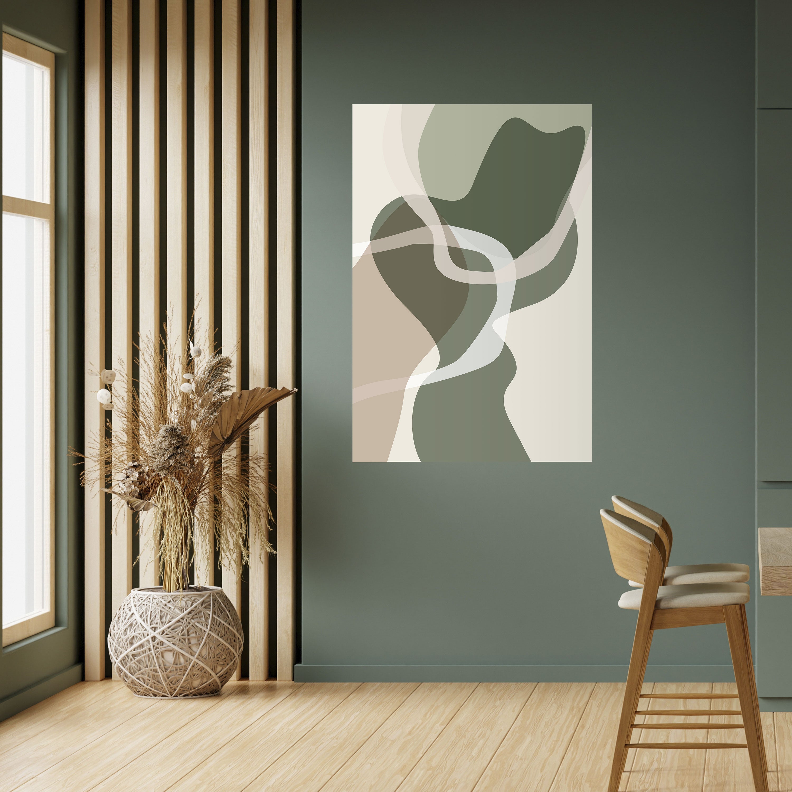 ART OF GREEN Αφίσα με κάθετη κόλλα και κολλήματα