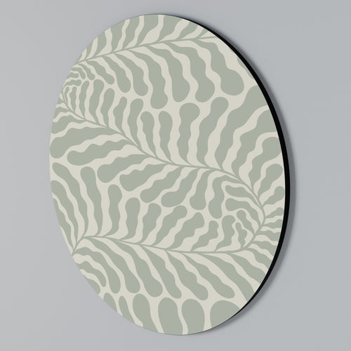 VERDURE LABIRYNTH Round Wall Art