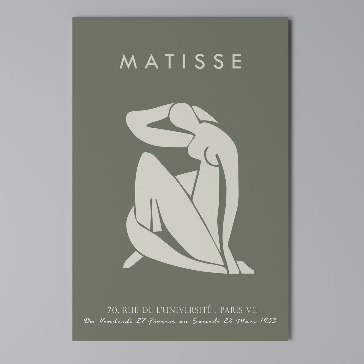 MATISSE NUDES Κατακόρυφος Πίνακας σε Καμβά