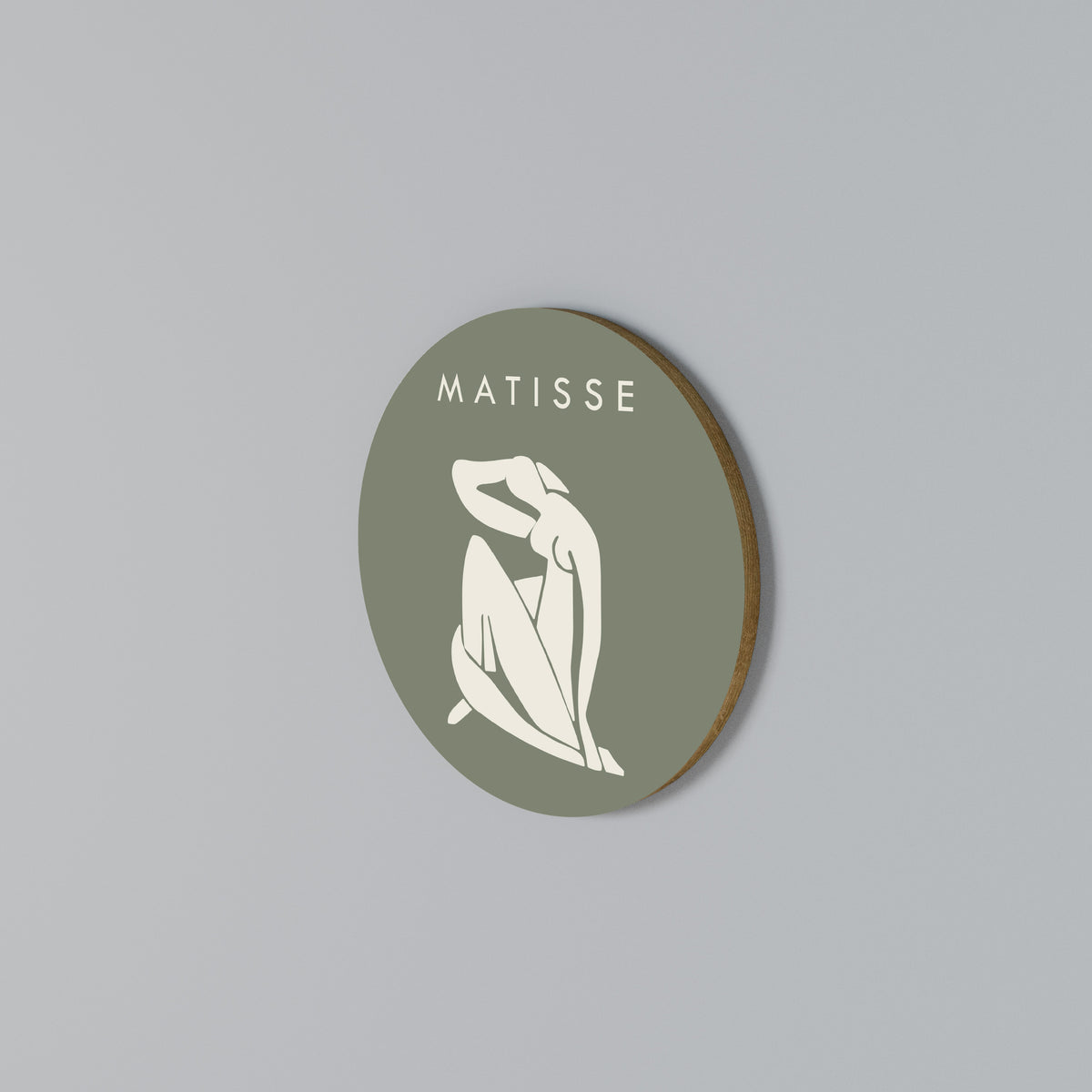 MATISSE NUDES Στρογγυλός πίνακας ζωγραφικής