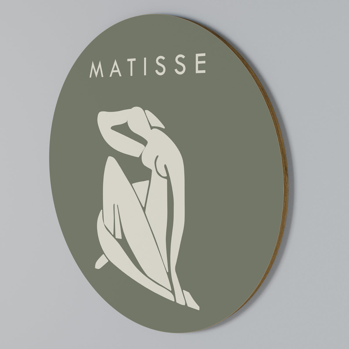 MATISSE NUDES Στρογγυλός πίνακας ζωγραφικής