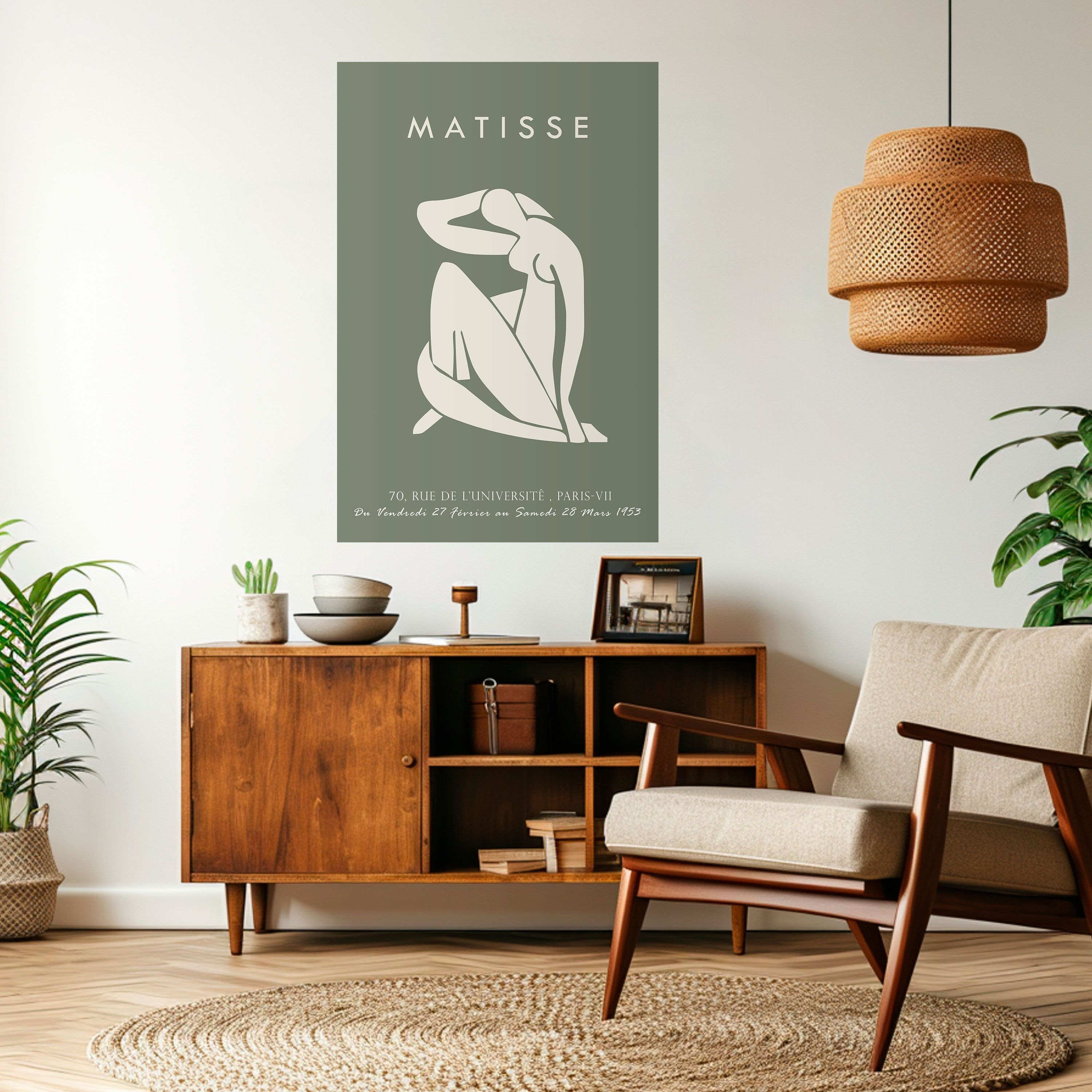 Αφίσα MATISSE NUDES Peel and Stick Vertical