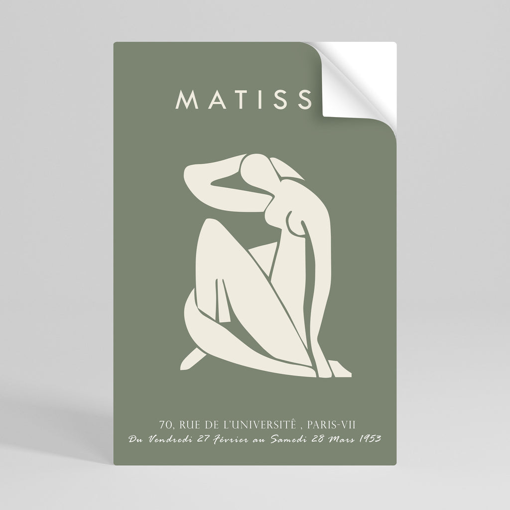 Αφίσα MATISSE NUDES Peel and Stick Vertical