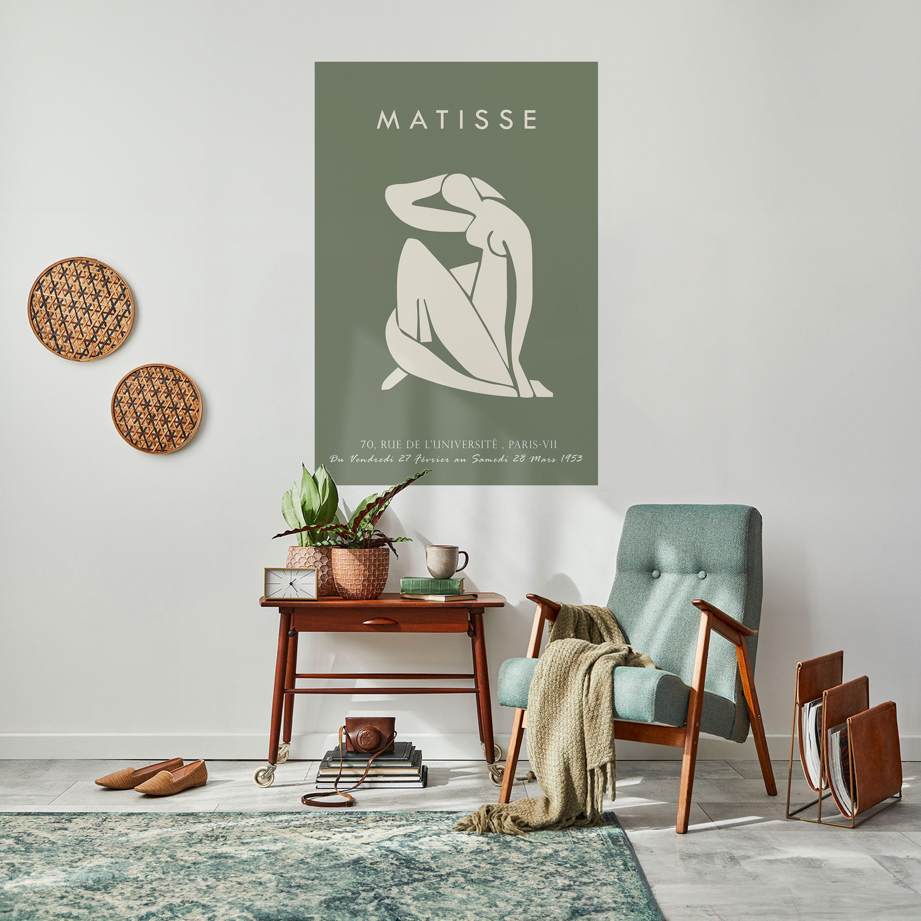 Αφίσα MATISSE NUDES Peel and Stick Vertical