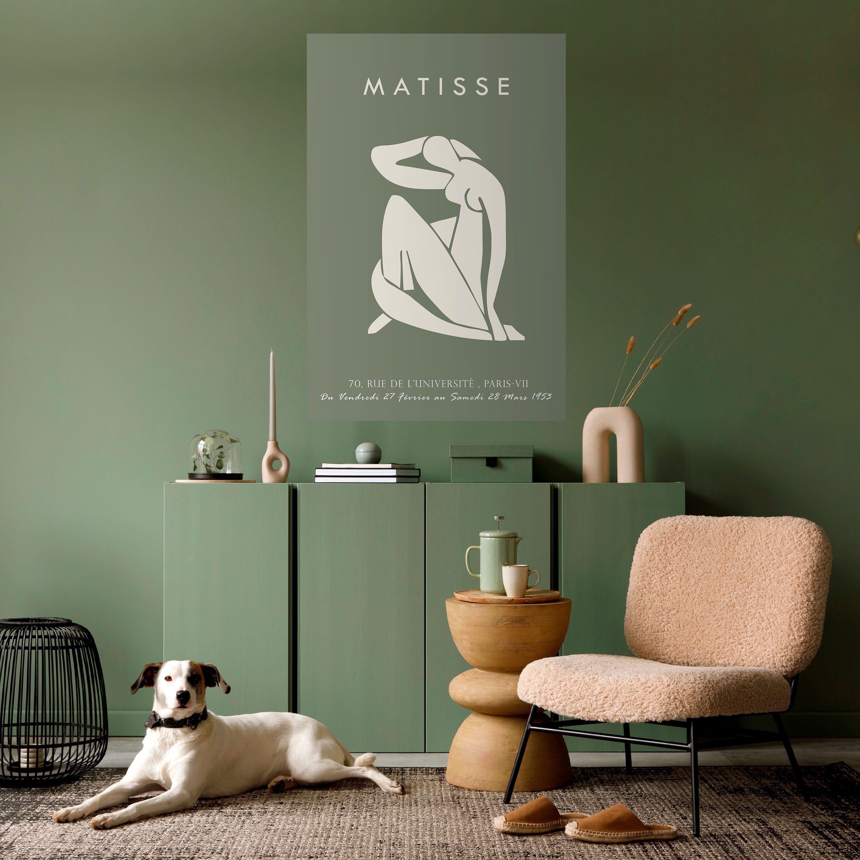 Αφίσα MATISSE NUDES Peel and Stick Vertical