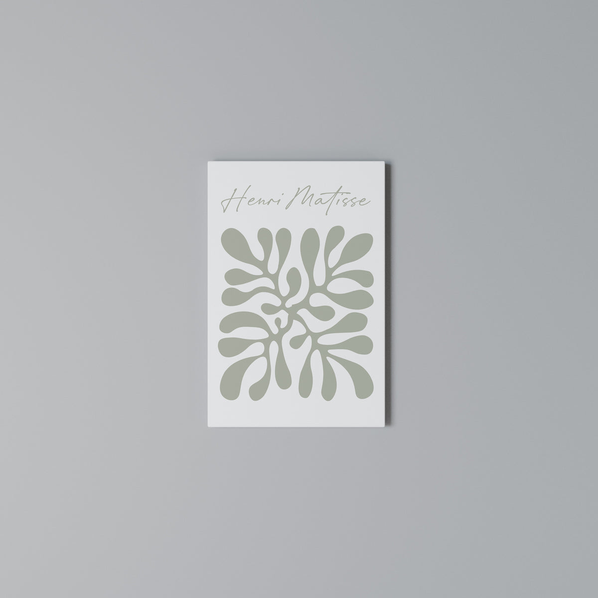 SHAPE OF MATISSE Κατακόρυφος Πίνακας σε Καμβά