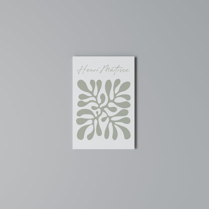 SHAPE OF MATISSE Κατακόρυφος Πίνακας σε Καμβά