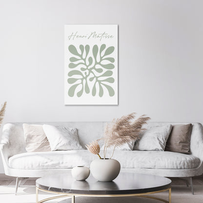 SHAPE OF MATISSE Κατακόρυφος Πίνακας σε Καμβά